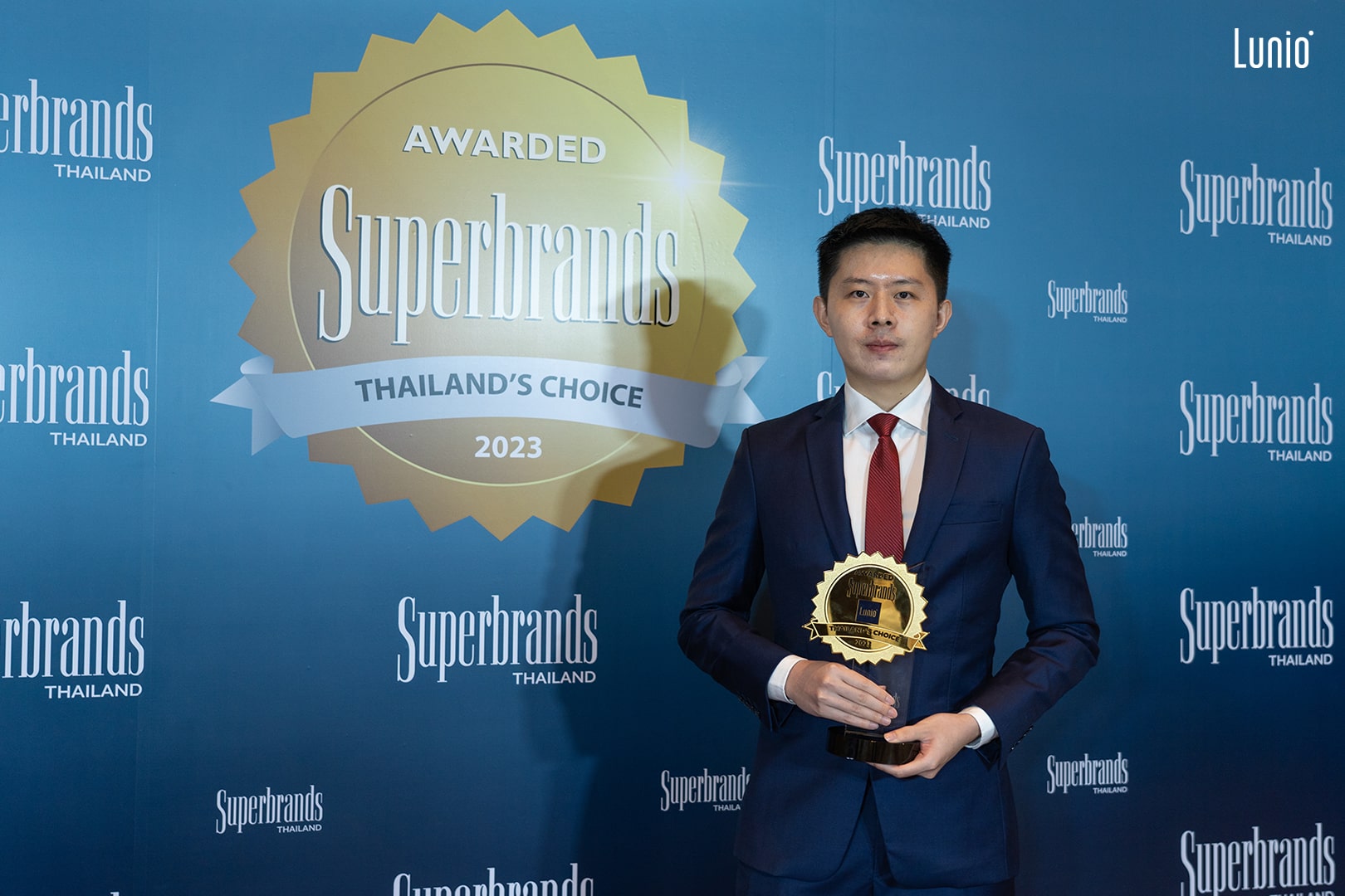 Lunio ตอกย้ำแบรนด์ที่นอนชั้นนำของประเทศไทย รับรางวัล Superbrands 2 ปีซ้อน ประจำปี 2023